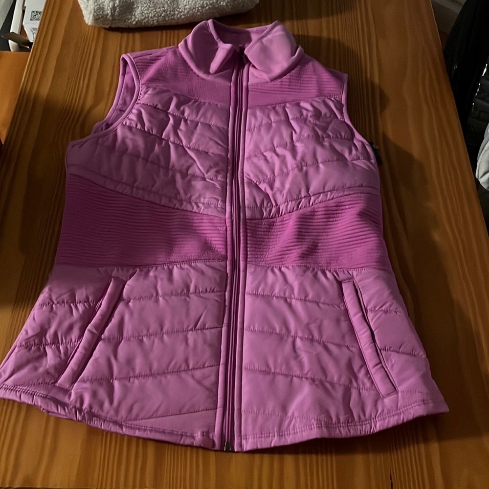 pink vest comfy and nice fit